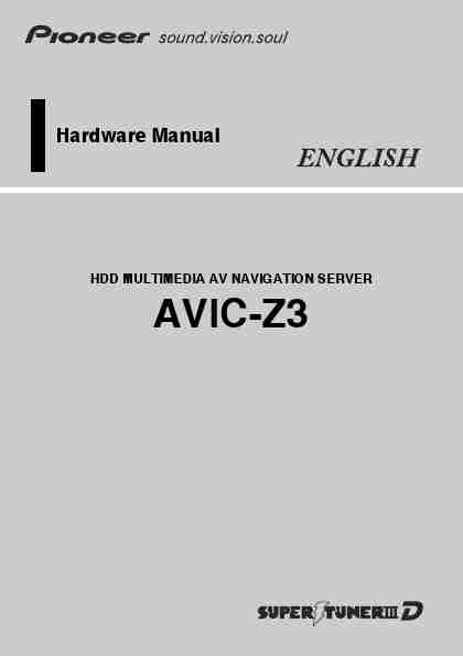 Pioneer Computer Drive AVIC-Z3-page_pdf